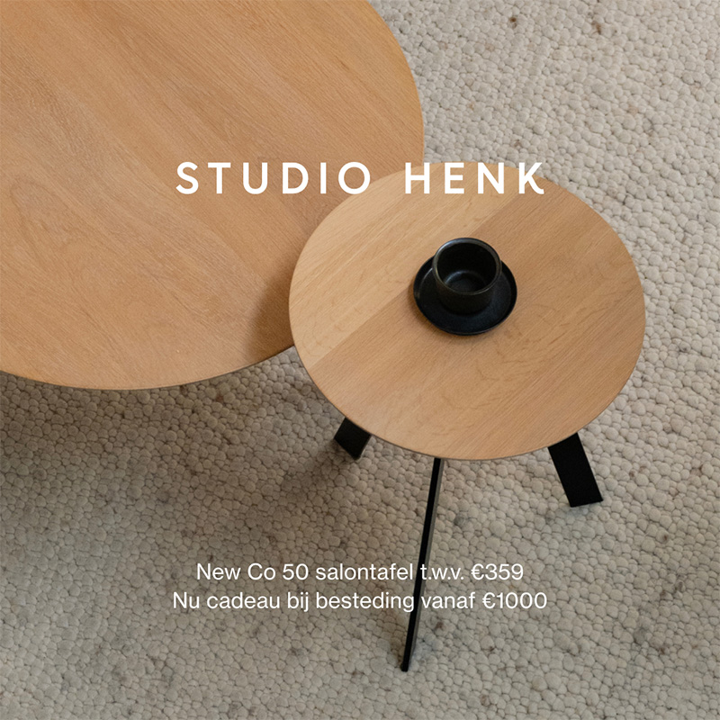 Studio HENK New Co 50 salontafel, t.w.v. €359, gratis bij besteding vanaf €1000 tijdens de zomeractie